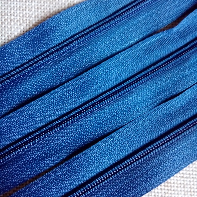Блискавка спіднична 18 см., тип-3, синій (225)