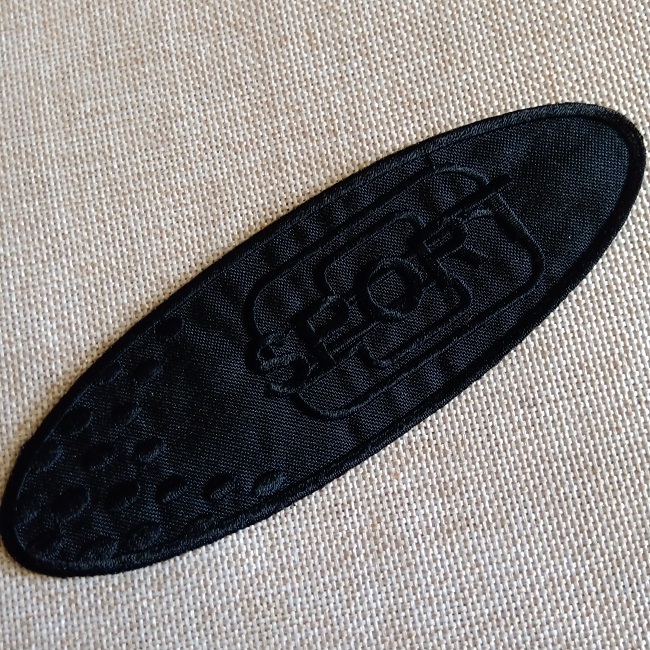 Нашивка Sport, 155х55 мм., чорна.