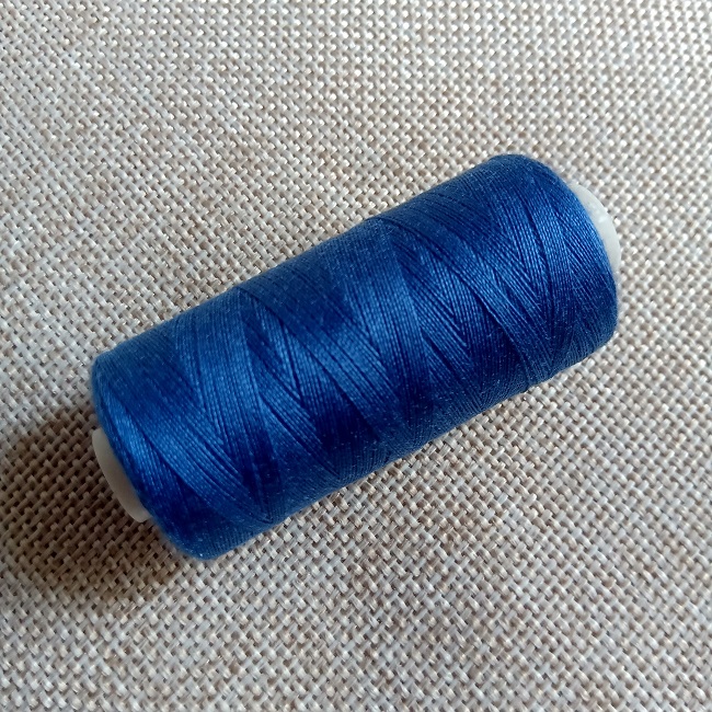 Нитка швейна Ninatex, 40/2 400 ярдів, світло-синій, 255