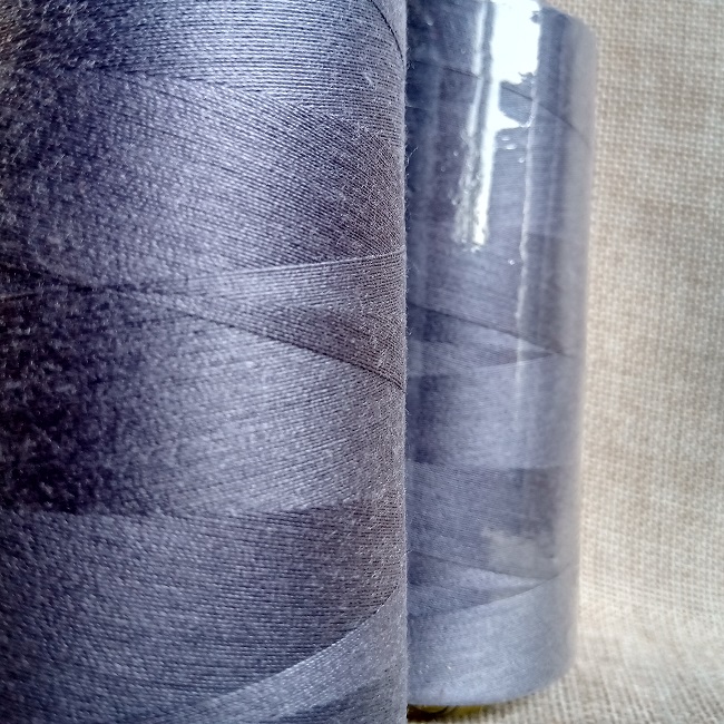 Нитка швейна Kiwi 40/2 4000 ярдів, сірий (333)