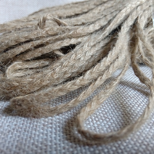 Мотузка декоративна Косичка, 4 мм.