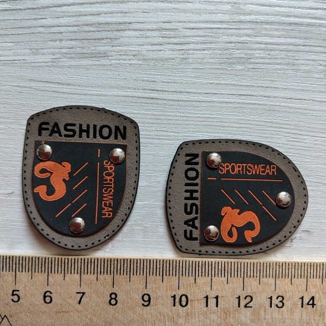 Лейба нашивка Fashion 45х35 мм
