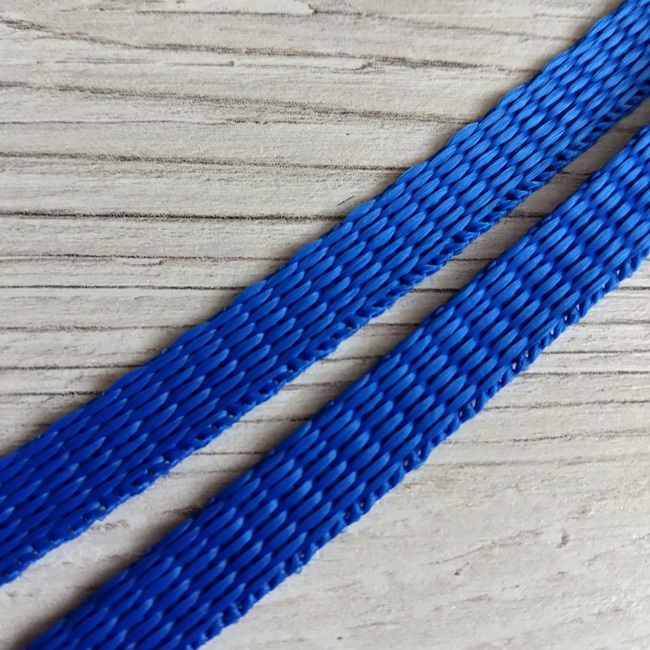 Стрічка ремінна, поліпропілен, 10 мм, синя