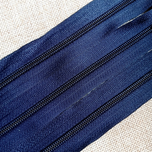 Блискавка брючна, 18 см., тип-4, темно-синій (330)
