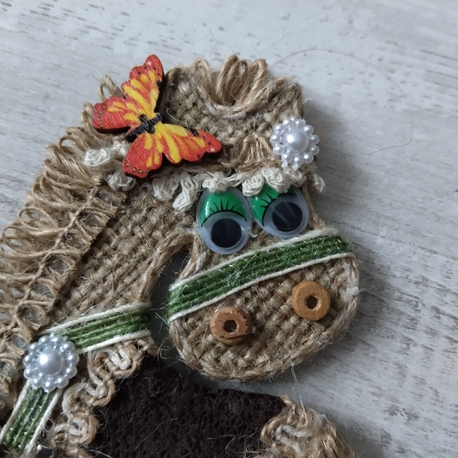 Сувенір Конячка на магніті, 9х15 см (340)