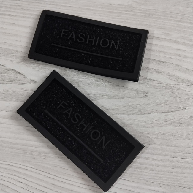 Лейба резина та войлок Фешн 80х40 мм