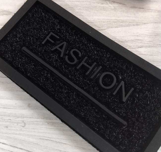 Лейба резина та войлок Фешн 80х40 мм