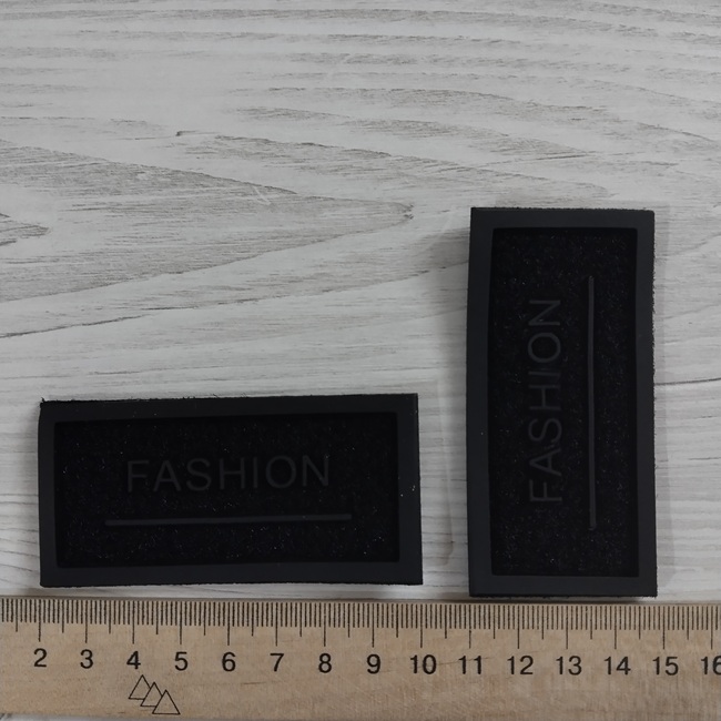 Лейба резина та войлок Фешн 80х40 мм