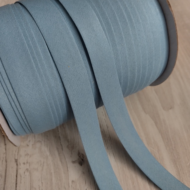 Коса бейка бавовна, 15 мм, світло-блакитний (83)