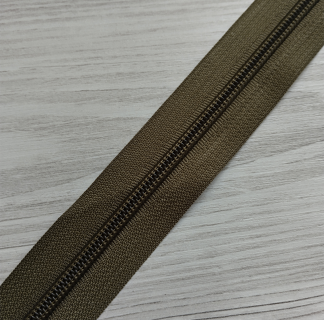 Блискавка спіральна на метраж, тип-5, хакі (298)