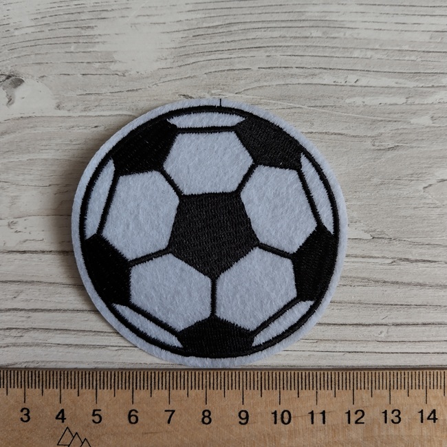 Нашивка клейова М'яч, 70х70 мм