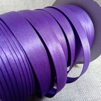 Коса бейка атлас, 15 мм, фіолетовий (038)