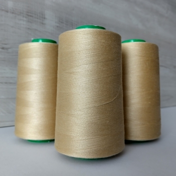 Нитки швейні Ninatex, 40/2, 5000 ярдів, бежеві (146)