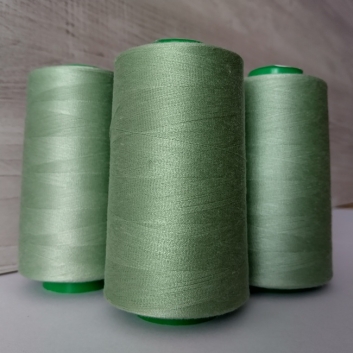 Нитки швейні Ninatex, 40/2, 5000 ярдів, світло-салатовий (465)