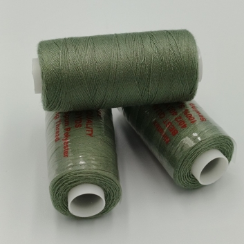 Нитка швейна Ninatex, 40/2 400 ярдів, світлий хакі, 013