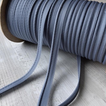 Кант вшивний, сірий 8 мм