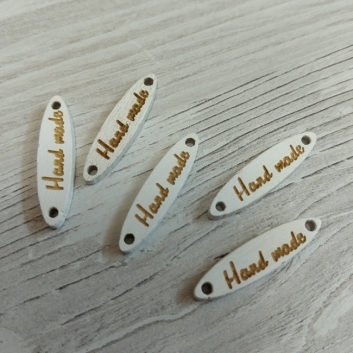 Заготівля деревяна Hand made для творчості 27х7 мм