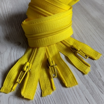 Блискавка спіральна, тип-5, 60 см, жовтий