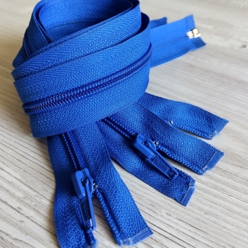 Блискавка спіральна, тип-5, 45 см, синій