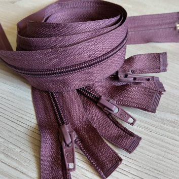 Блискавка спіральна, тип-5, 45 см, бузково-сірий (1)