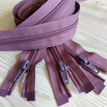 Блискавка спіральна, тип-5, 50 см, бузково-сірий (2)