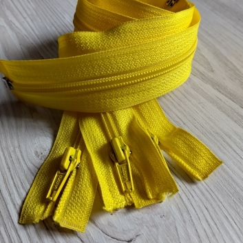 Блискавка спіральна, тип-5, 55 см., жовтий (606)