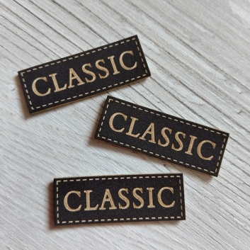 Лейба нашивка CLASSIC 42х15 мм