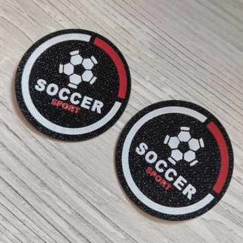Лейба нашивка SOCCER 50 мм