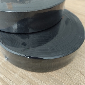 Коса бейка бавовна, 30 мм, чорна 27 МЕТРІВ