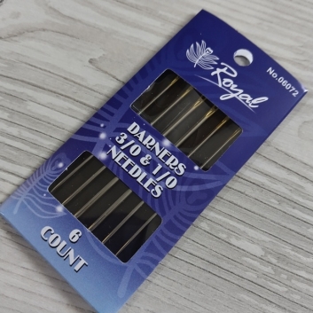 Голки для ручного шиття Золоте вушко, 6 шт. (Польща)